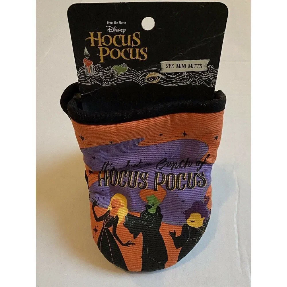 Disney It’s Just Bunch Of Pocus Oven Mini Mitt 2 Pk Sanderson Sisters Halloween